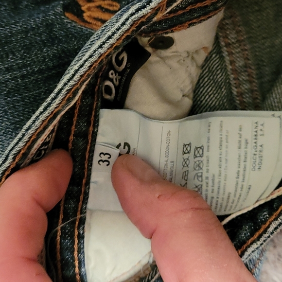 Dolce and Gabbana jeans for men "Distressed Selvedge" - Picture 5 of 8